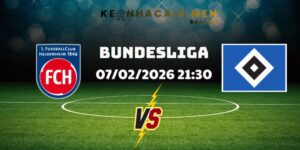Soi Kèo FC Heidenheim Vs Hamburger SV Ngày 07/02/2026 21:30